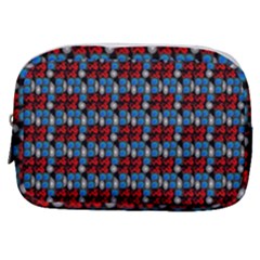 Red And Blue Make Up Pouch (small) by Sparkle