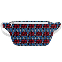 Red And Blue Waist Bag 