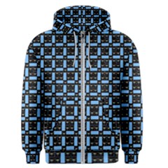 Spark Blocks Men s Zipper Hoodie by Sparkle