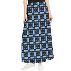 Spark Blocks Maxi Chiffon Skirt