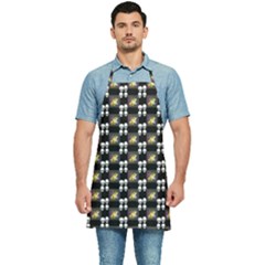 Shiny Skull Kitchen Apron