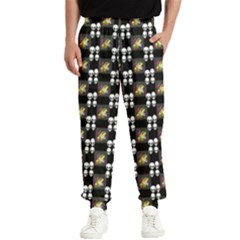 Shiny Skull Men s Elastic Waist Pants by Sparkle