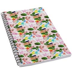 Painted Flowers 5 5  X 8 5  Notebook by Sparkle