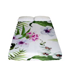 Summer Flowers Fitted Sheet (full/ Double Size) by goljakoff