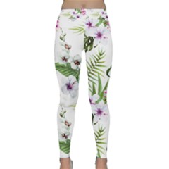 Summer Flowers Classic Yoga Leggings by goljakoff