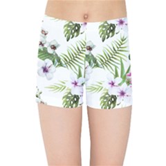 Summer Flowers Kids  Sports Shorts by goljakoff