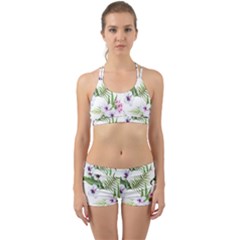 Summer Flowers Back Web Gym Set by goljakoff