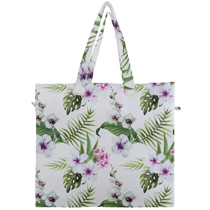 Summer flowers Canvas Travel Bag