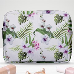 Summer Flowers Make Up Pouch (large) by goljakoff