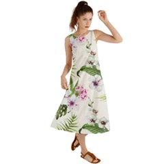 Summer Flowers Summer Maxi Dress by goljakoff