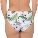 Summer flowers Double Strap Halter Bikini Bottom View2