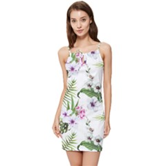 Summer Flowers Summer Tie Front Dress