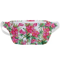 Pink Flowers Waist Bag 