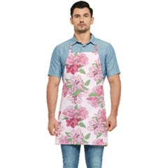 Rose Flowers Kitchen Apron by goljakoff