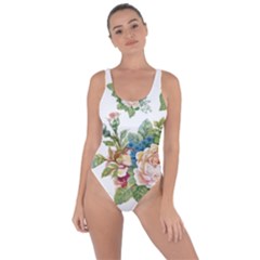 Vintage Flowers Bring Sexy Back Swimsuit by goljakoff