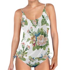 Vintage Flowers Tankini Set by goljakoff