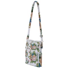 Vintage Flowers Multi Function Travel Bag by goljakoff