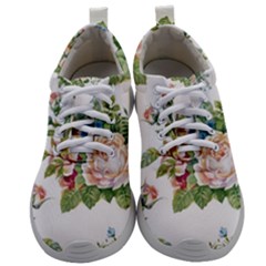 Vintage Flowers Mens Athletic Shoes by goljakoff