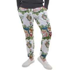 Vintage Flowers Pattern Men s Jogger Sweatpants by goljakoff