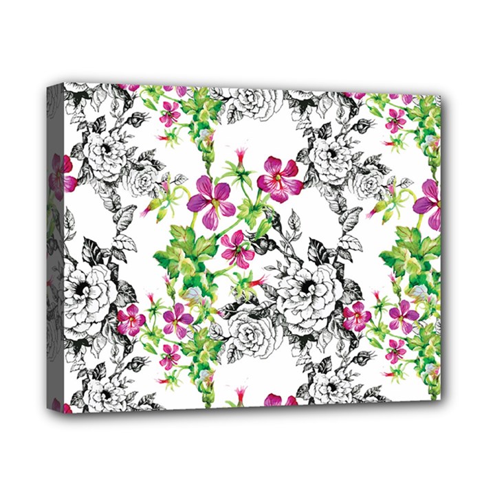 Flowers Canvas 10  x 8  (Stretched)