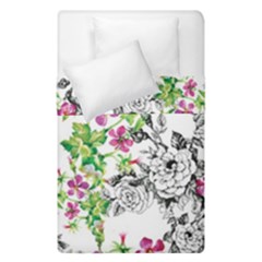 Flowers Duvet Cover Double Side (single Size) by goljakoff