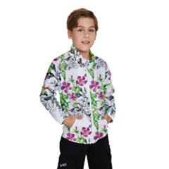 Flowers Kids  Windbreaker by goljakoff