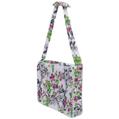 Flowers Cross Body Office Bag by goljakoff