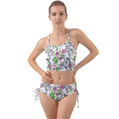 Flowers Mini Tank Bikini Set by goljakoff