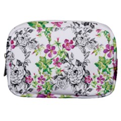 Flowers Make Up Pouch (small) by goljakoff