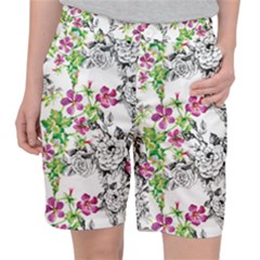 Flowers Pocket Shorts by goljakoff