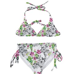 Flowers Kids  Classic Bikini Set by goljakoff