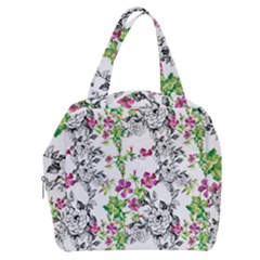 Flowers Boxy Hand Bag by goljakoff