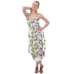 Flowers Layered Bottom Dress by goljakoff