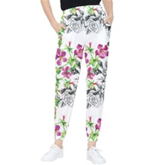 Flowers Tapered Pants