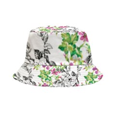 Flowers Inside Out Bucket Hat