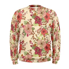 Vintage Garden Flowers Men s Sweatshirt by goljakoff