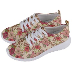 Vintage Garden Flowers Men s Lightweight Sports Shoes by goljakoff