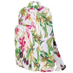 Spring Flowers Double Compartment Backpack