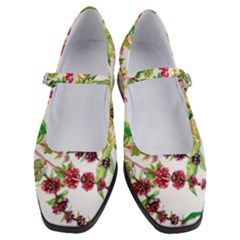 Spring Flowers Women s Mary Jane Shoes