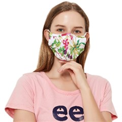 Spring Flowers Fitted Cloth Face Mask (adult)