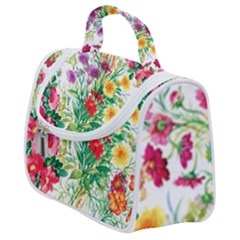 Summer Flowers Satchel Handbag by goljakoff