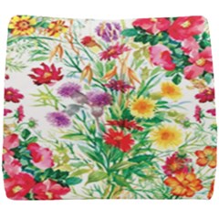 Summer Flowers Seat Cushion by goljakoff