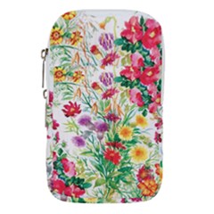 Summer Flowers Waist Pouch (large) by goljakoff