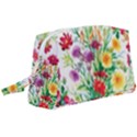 Summer flowers Wristlet Pouch Bag (Large) View1