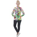 Summer flowers Casual Zip Up Jacket View2