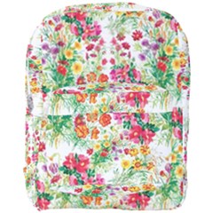 Summer Flowers Pattern Full Print Backpack by goljakoff