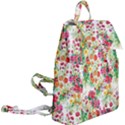 Summer flowers pattern Buckle Everyday Backpack View2