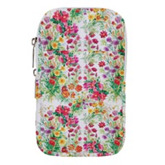 Summer Flowers Pattern Waist Pouch (small)