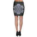 Calm In The Flower Forest Of Tranquility Ornate Mandala Bodycon Skirt View2