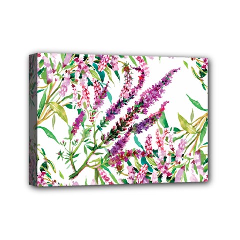 Flowers Mini Canvas 7  X 5  (stretched) by goljakoff